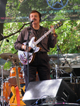 Joe Zook playing guitar by Gary Saretzky