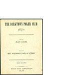 The Darktown Poker Club/ music by Bert Williams and Will H. Vodery; words by Jean Havez