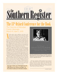 Southern Register. 2006.1 (Winter 2006) by University of Mississippi. Center for the Study of Southern Culture