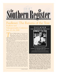 Southern Register. 2008.3 (Summer 2008) by University of Mississippi. Center for the Study of Southern Culture