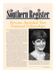 Southern Register. 2008.2 (Spring 2008) by University of Mississippi. Center for the Study of Southern Culture