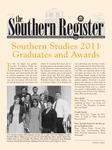 Southern Register. 2011.3 (Summer 2011) by University of Mississippi. Center for the Study of Southern Culture