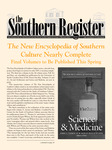 Southern Register. 2013.1 (Winter 2013) by University of Mississippi. Center for the Study of Southern Culture