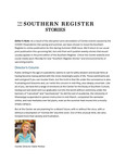 Southern Register. 2020.2 (Spring/Summer 2020) by University of Mississippi. Center for the Study of Southern Culture