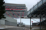 Vaught-Hemingway Stadium in the Snow [University of Mississippi] by Robert Caldwell