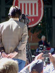 Photographing Bill Clinton [The Grove, University of Mississippi] by Jonathan Dial