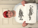 Gyotaku Art Prints of Mississippi Fish (Summer 2025) by Kevin Gates