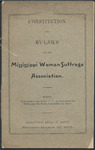 Constitution and By-laws of the Mississippi Woman Suffrage Association by Mississippi Woman Suffrage Association