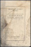 Second Quarterly Report: Mississippi Woman Suffrage Association by Mississippi Woman Suffrage Association