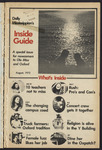 Daily Mississippian's Inside Guide (August, 1972)