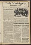 March 12, 1973 by The Daily Mississippian