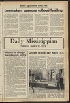 March 27, 1973 by The Daily Mississippian