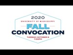 2020 University of Mississippi Fall Convocation