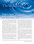 The Wellspring, December 2003 by William Winter Institute for Racial Reconciliation