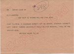 Western Union Telegram Company to R. C. Langford, 20 September 1962 by Western Union Telegraph Company