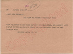 Western Union Telegram Company to James Ira Grimsley, 20 September 1962 by Western Union Telegraph Company