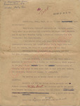 Annotated article by George Metz sent to Birmingham News, 21 September 1962 by George Metz