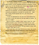 Annotated article "The governor's prepared statement" to Shreveport Times, 30 September 1962 by Author Unknown