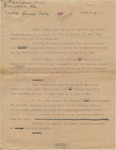 Annotated article by George Metz to Birmingham News, 29 September 1962 by George Metz