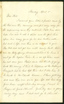 Letter, Catherine Thompson to Kate Thompson by Catherine Thompson