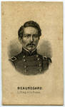 Portrait of Beauregard by G. T. Beauregard