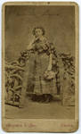 Portrait of Mamie Lewis by Mamie Lewis Slate